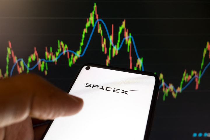L'IPO de SpaceX explique en partie, à elle seule, le bond des montants levés lors des introductions en Bourse au premier semestre. (Photo : Nikolas Kokovlis / NurPhoto / NurPhoto via AFP)