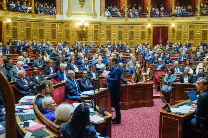 Senat (Photo by Augustin Pasquini / Hans Lucas via AFP)