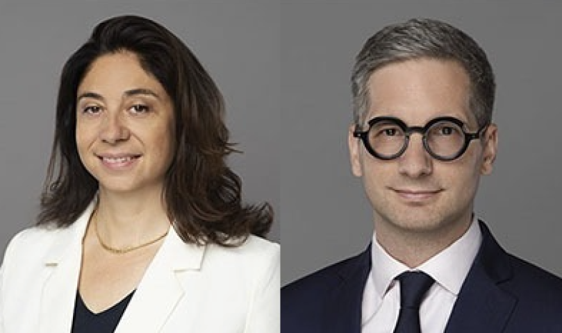 Isabelle Guezet et Julien Laroche (AMF)
