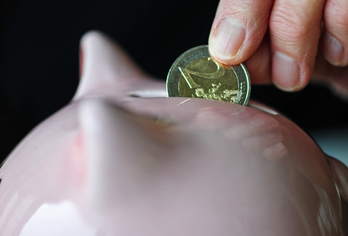 Tirelire. Photo by Stock Images Zeeland / ANP MAG / ANP via AFP