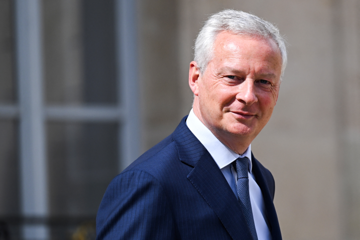 Bruno Le Maire, ministre de l'Economie et des Finances (Photo by Bertrand GUAY / AFP)