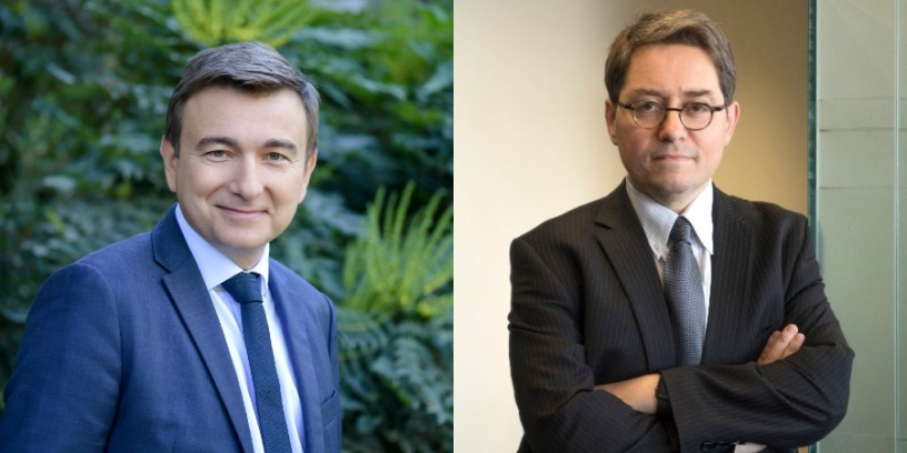 Julien Hueber (à droite) succède à Christopher Guérin