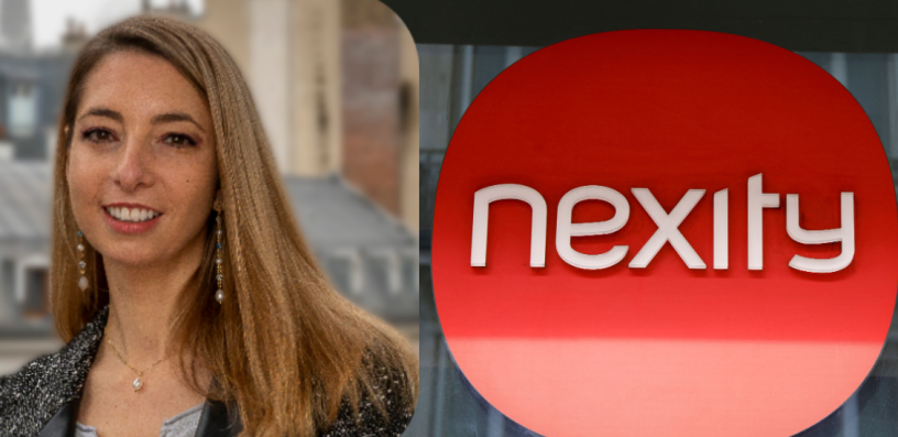 Cécile Raquin. Crédits : Nexity et Photo : Ludovic MARIN / AFP