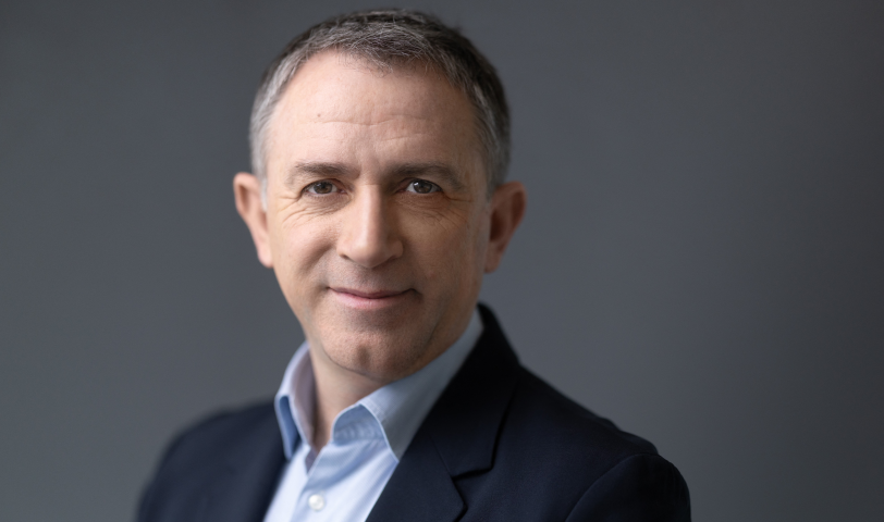 Benoît Coquart, le directeur général de Legrand (Photo by Joel Saget / AFP)