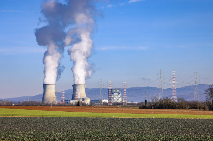 Le nucléaire français a joué un rôle prépondérant dans la sécurité énergétique de la France. Laurent GRANDGUILLOT/REA