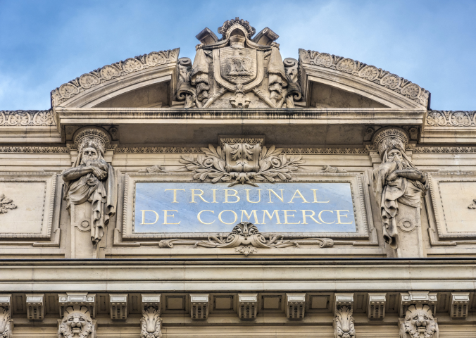 Tribunal de commerce de Paris (Photo by Daniele Schneider / Photononstop / Photononstop via AFP)