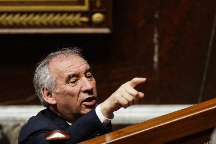 François Bayrou, Premier ministre de la France - Thibaud MORITZ / AFP