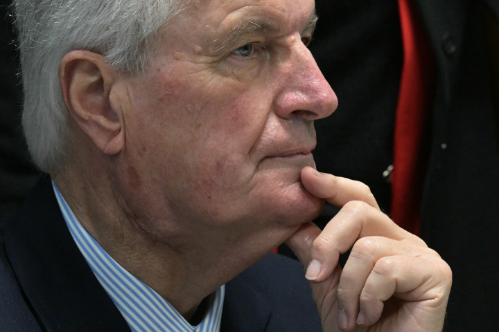 Michel Barnier, Premier ministre de la France - Damien MEYER / AFP