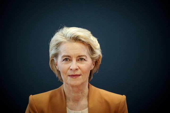 Ursula von der Leyen, présidente de la Commission européenne - KAY NIETFELD / DPA / dpa Picture-Alliance via AFP

