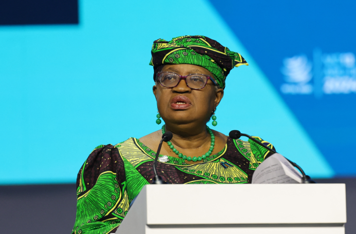 Ngozi Okonjo-Iweala, directrice générale de l'Organisation mondiale du commerce - GIUSEPPE CACACE - AFP