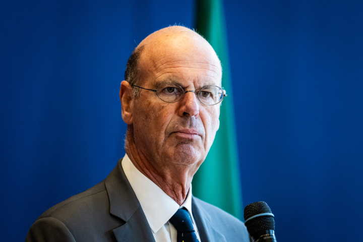 Eric Lombard, ministre de l'Economie et des Finances - Xose Bouzas / Hans Lucas via AFP
