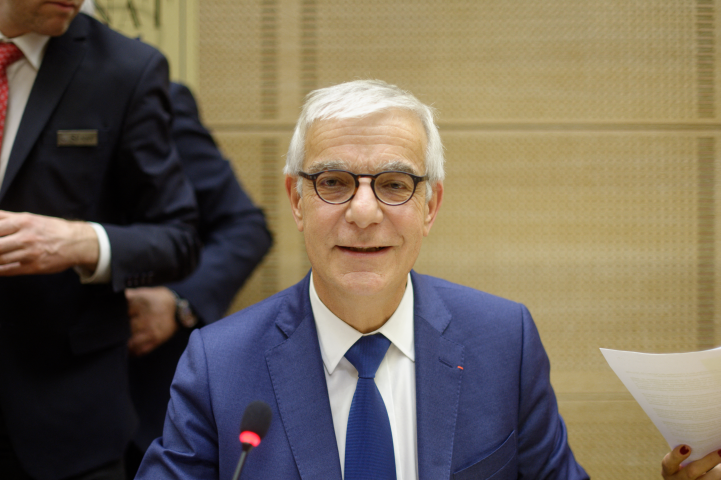 Hervé Maurey  (Photo by Daniel Pier / NurPhoto / NurPhoto via AFP)