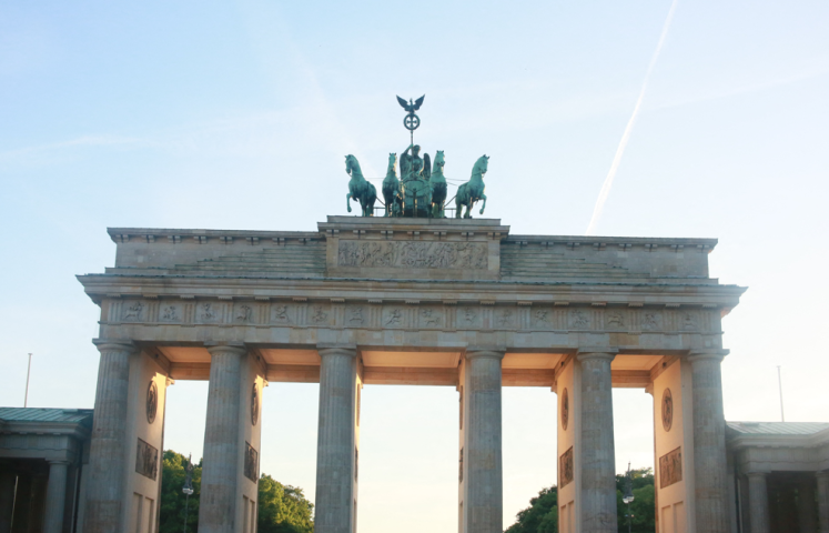 porte de brandebourg, Berlin - Photo par HELENE RIGNY / HANS LUCAS / HANS LUCAS VIA AFP