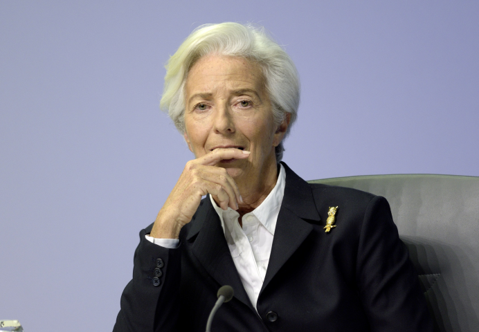 Christine Lagarde, présidente de la Banque centrale européenne - Rainer UNKEL/REA