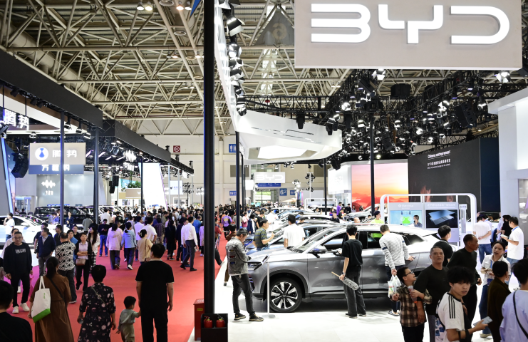 BYD. Photo by Costfoto/NurPhoto) (Photo by CFOTO / NurPhoto / NurPhoto via AFP