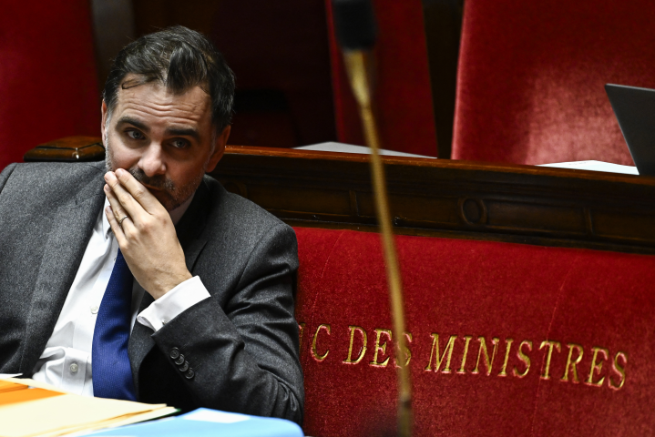 Laurent Saint-Martin, ministre chargé du Commerce extérieur et des Français de l’étranger - JULIEN DE ROSA / AFP