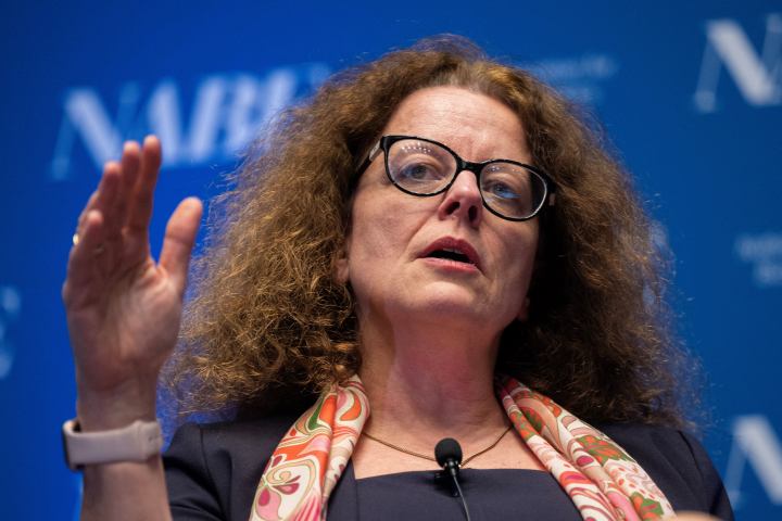 Isabel Schnabel, membre du directoire de la Banque centrale européenne - ANDREW CABALLERO-REYNOLDS / AFP

