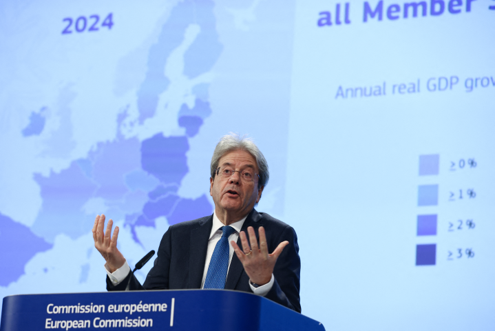 Paolo Gentiloni, commissaire européen à l'Economie - Kenzo TRIBOUILLARD / AFP

