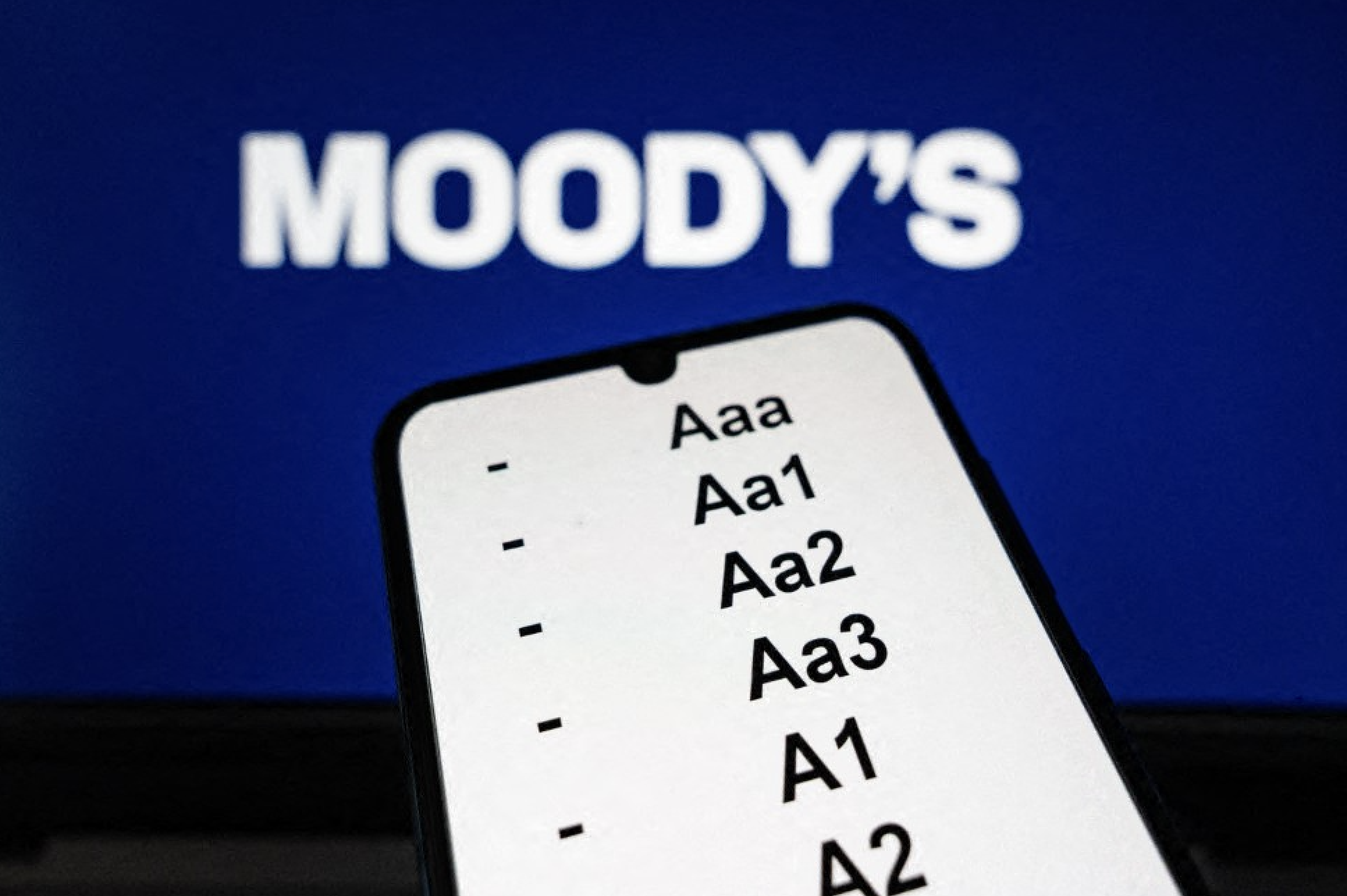 Moody's.  Hans Lucas via AFP