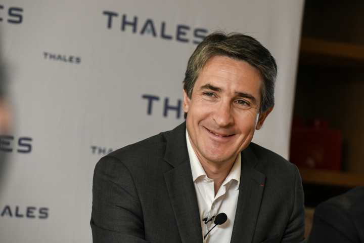 Patrice Caine, PDG du groupe Thales (©Gilles ROLLE/REA)