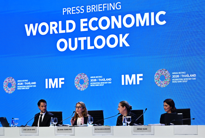 FMI. Photo par LILLIAN SUWANRUMPHA / AFP