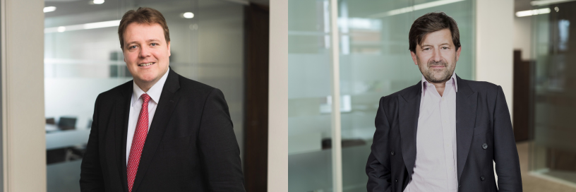 François de Mitry, directeur des investissement, et Michael Beetz, partner, Astorg