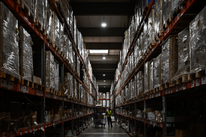 Export (Photo by Philippe LOPEZ / AFP)