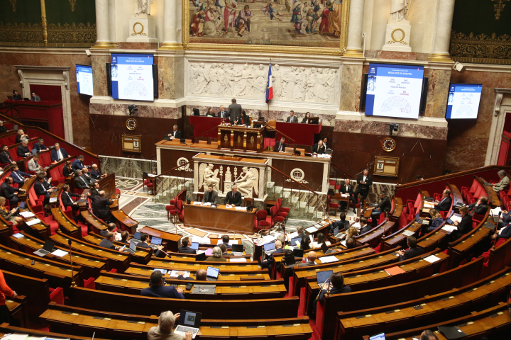 Assemblée nationale ( Photo by Quentin de Groeve / Hans Lucas / Hans Lucas via AFP)