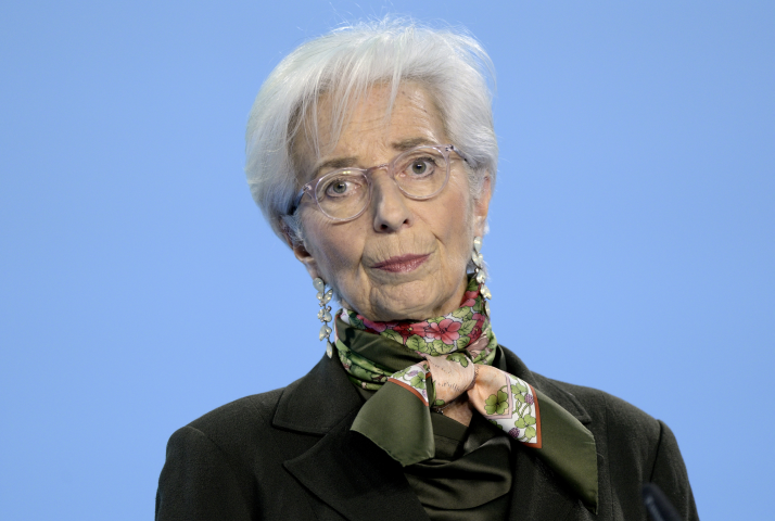 Christine Lagarde, présidente de la Banque centrale européenne - Rainer UNKEL/REA