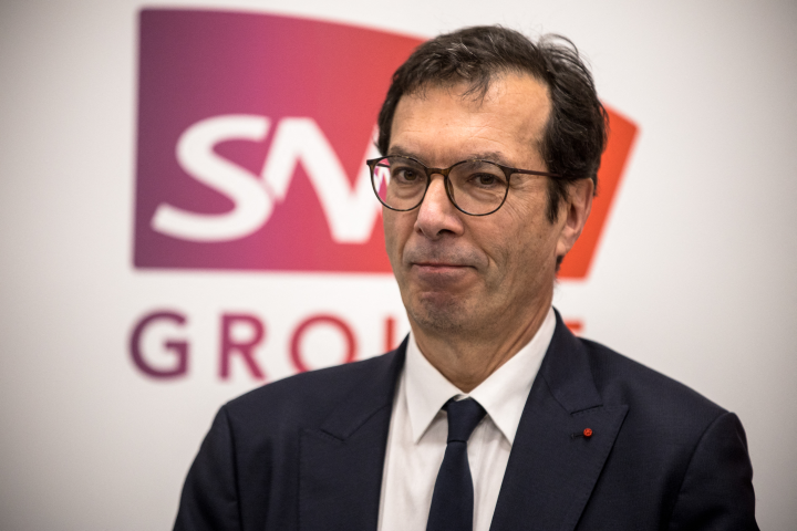 Jean-Pierre Farandou  (Photo by Fr�d�ric Scheiber / Hans Lucas via AFP)