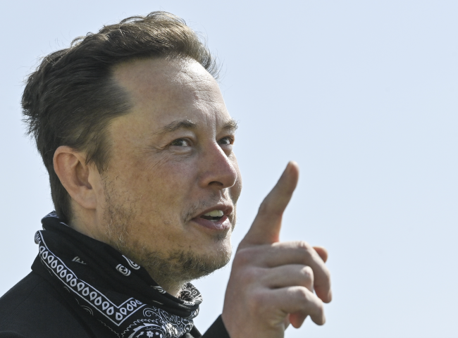 Elon Musk, directeur général de SpaceX et Tesla - Patrick Pleul/ZUMA Press/ZUMA/REA