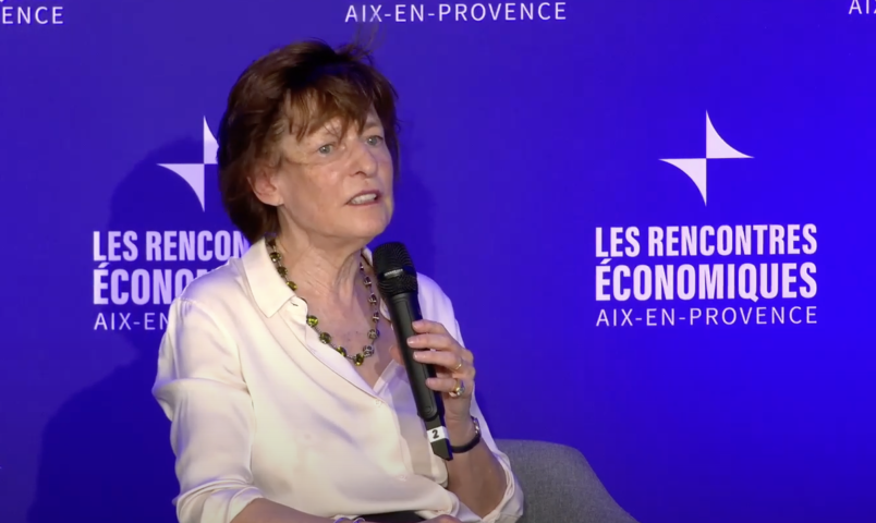 Patricia Barbizet, la présidente de l’Association française des entreprises privées. DR