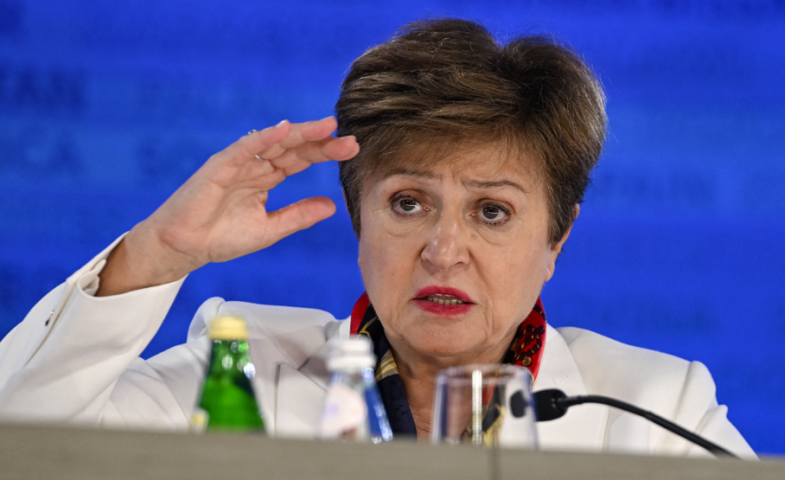 Kristalina Georgieva, directrice générale du Fonds monétaire international - Celal GÃ¼neÅŸ / ANADOLU / Anadolu via AFP