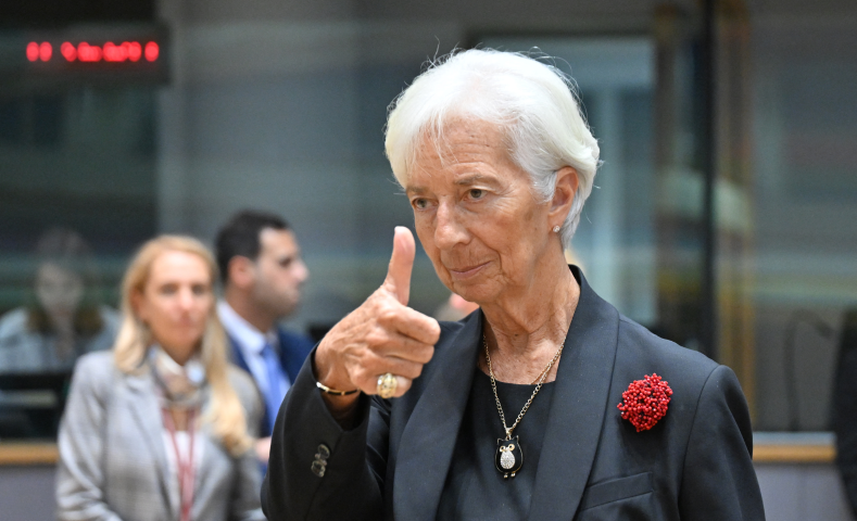 Christine Lagarde, présidente de la Banque centrale européenne - Dursun Aydemir / Anadolu via AFP