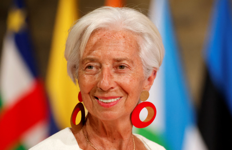 Christine Lagarde, présidente de la Banque centrale européenne - LUDOVIC MARIN / AFP
