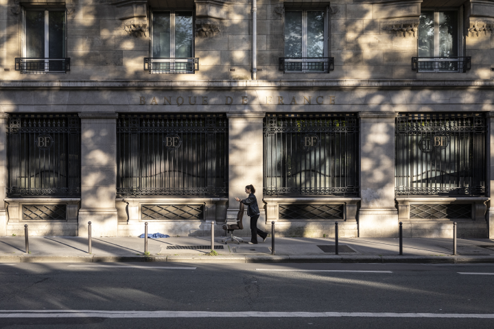  Banque de France. OLYMPIA DE MAISMONT / AFP