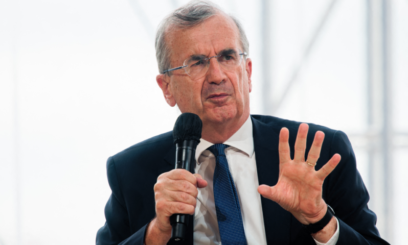 François Villeroy de Galhau, gouverneur de la Banque de France - Daniel Pier / NurPhoto / NurPhoto via AFP