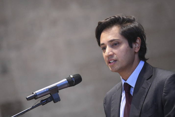 Aditya Mittal, le directeur général d'ArcelorMittal - Photo by John THYS / AFP