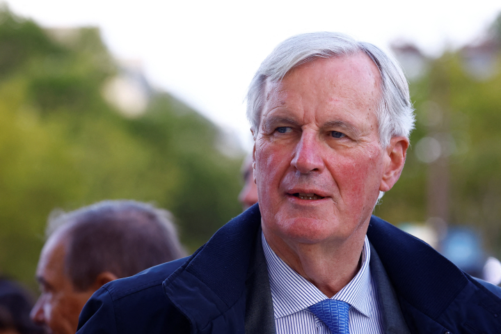 Michel Barnier, Premier ministre - SARAH MEYSSONNIER / POOL AFP
