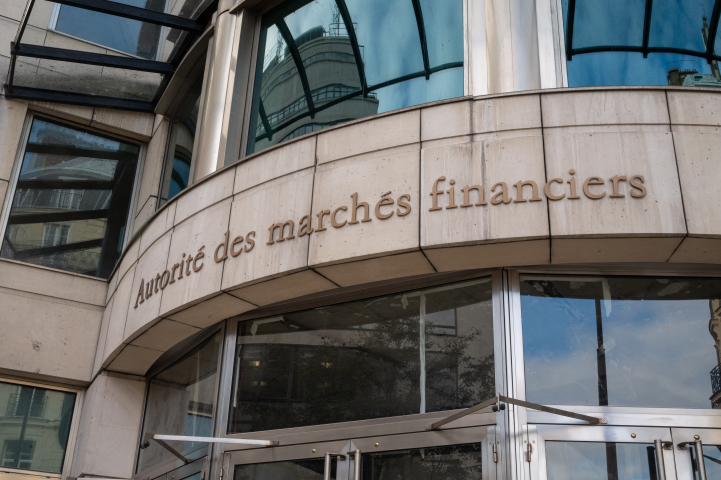 Autorité des marchés financiers (Photo by Riccardo Milani / Hans Lucas via AFP)