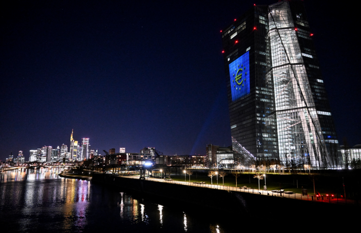 Banque centrale européenne - Photo par KIRILL KUDRYAVTSEV / AFP