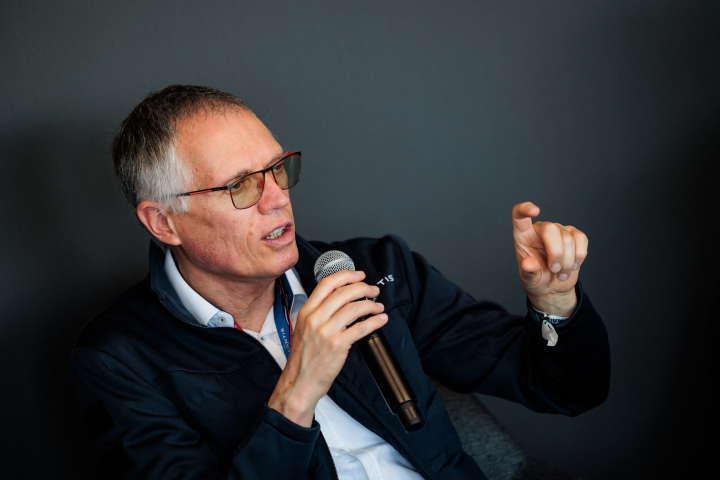 Carlos Tavares (Photo by GERMAIN HAZARD / Germain Hazard / DPPI via AFP)