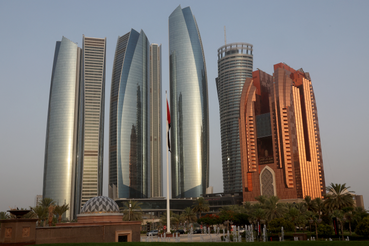 Abu Dhabi (Photo by Giuseppe CACACE / AFP)