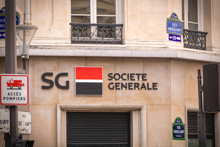 Banque de détail SG (©Hans Lucas via AFP)