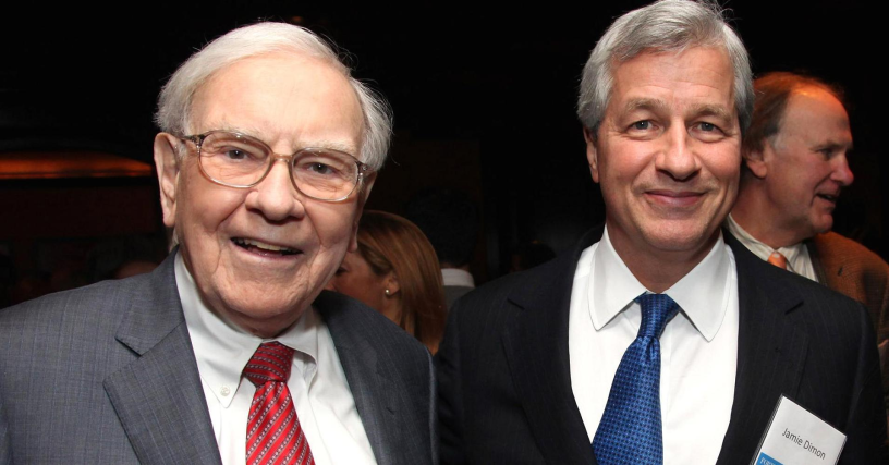 Warren Buffett et Jamie Dimon