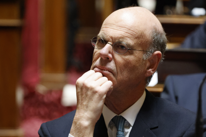 Eric Lombard, ministre de l'Economie et des Finances - Ludovic MARIN / AFP