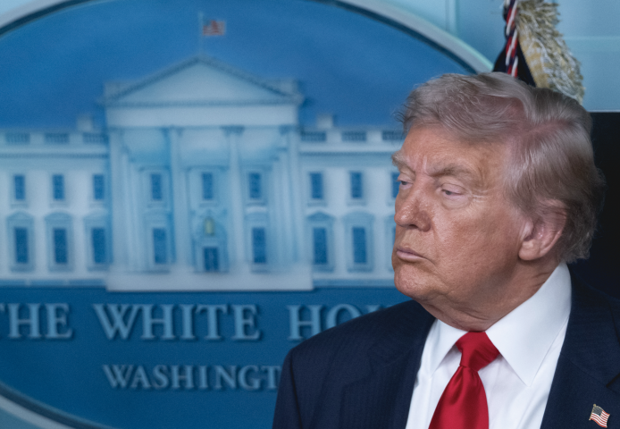 Donald Trump. Photo by Cheriss May / NurPhoto / NurPhoto via AFP