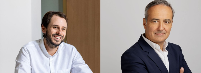 Paul Cordahi, directeur associé chez Weinberg Capital Partners (gauche) et Christian Vaingnedroye (droite), président de Summa. Crédits : Weinberg Capital Partners