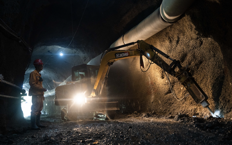 Extraction de Zinc. Photo by Costfoto/NurPhoto) (Photo by CFOTO / NurPhoto / NurPhoto via AFP