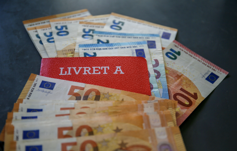 Livret A. Photo by Nicolas Guyonnet / Hans Lucas / Hans Lucas via AFP